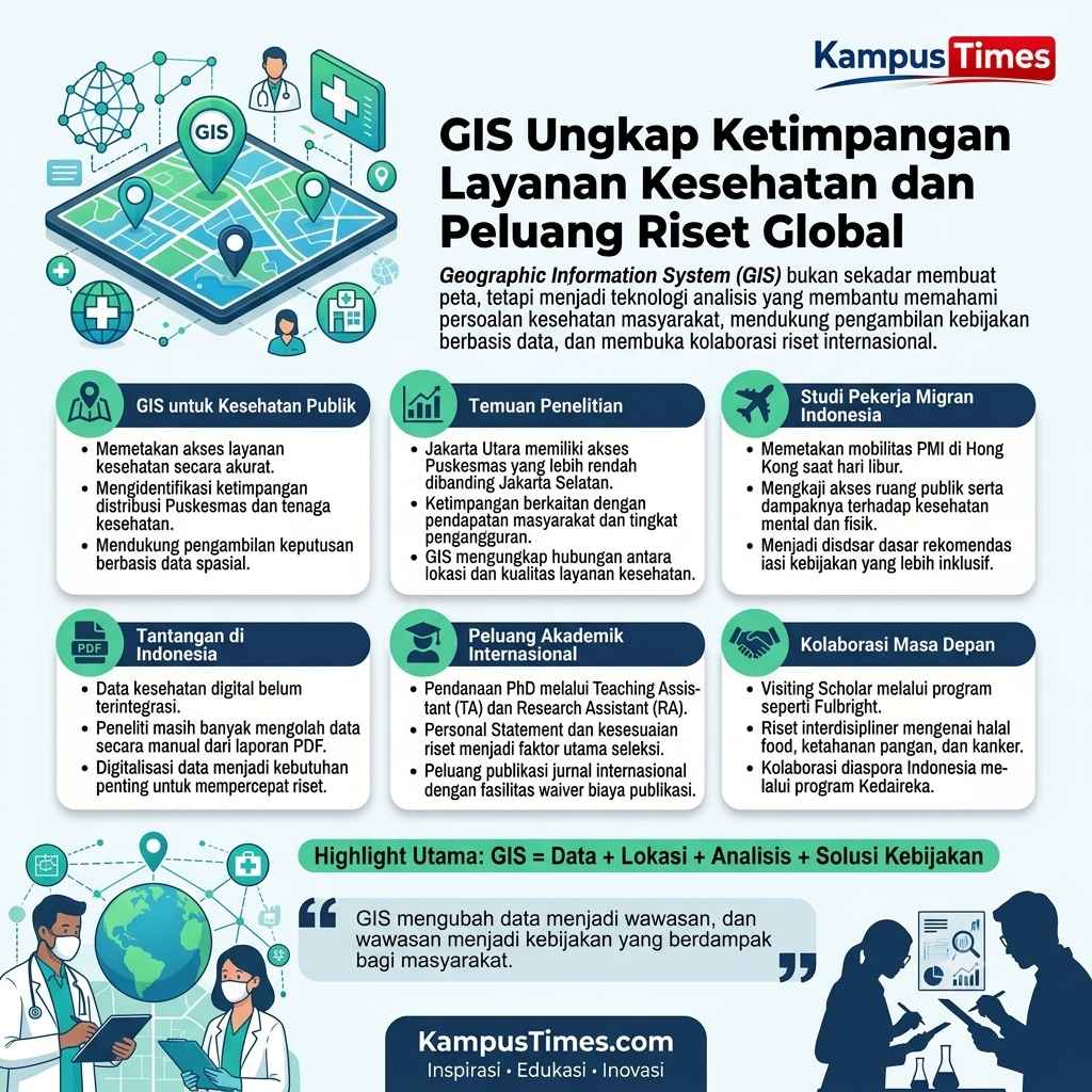 GIS Membantu Mengungkap Ketimpangan Akses Layanan Kesehatan