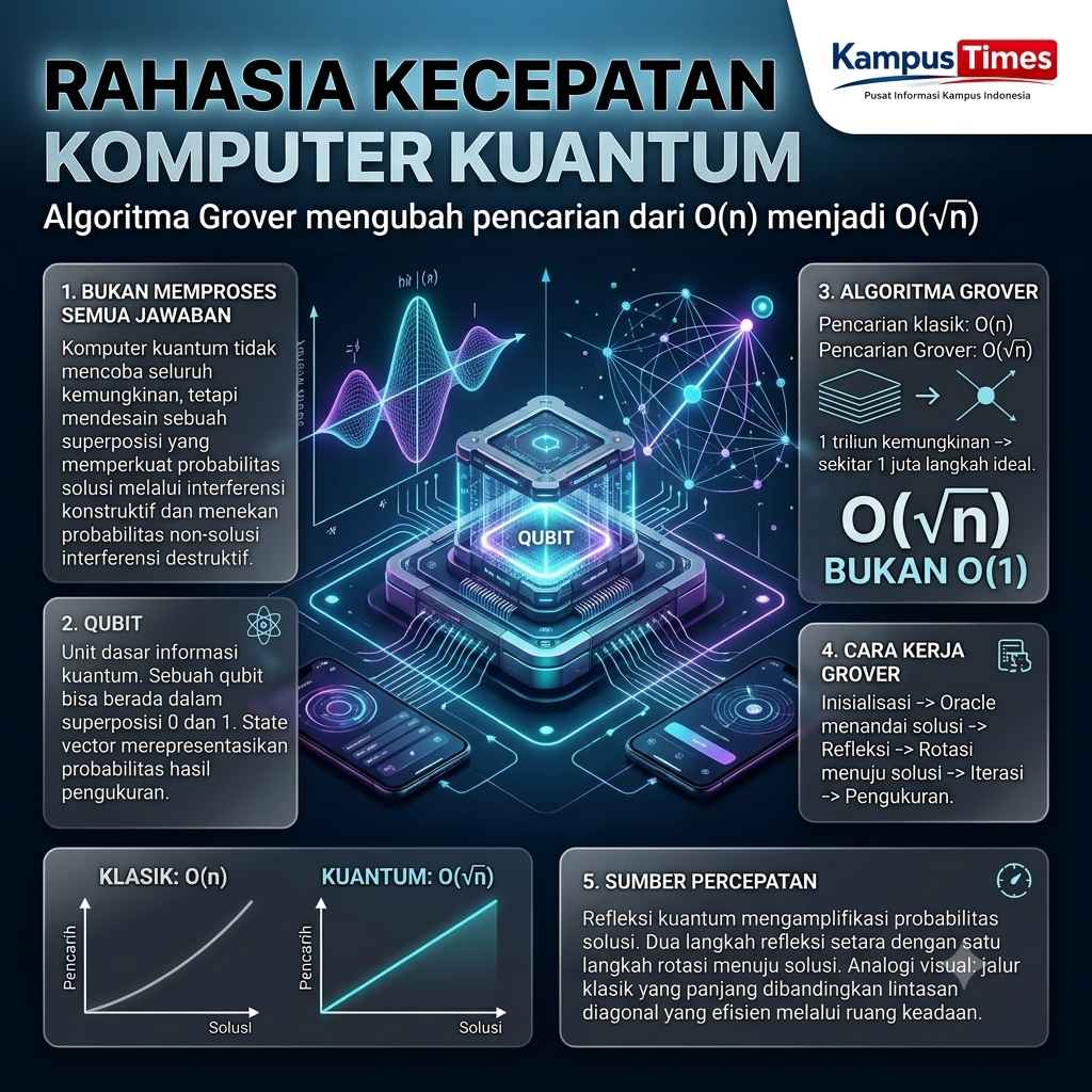 Memahami Qubit dan Vektor Keadaan