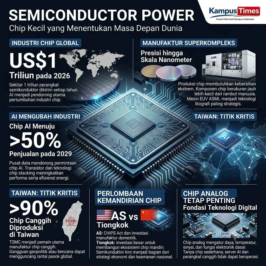 Membuat Chip Merupakan Proses Manufaktur Sangat Kompleks
