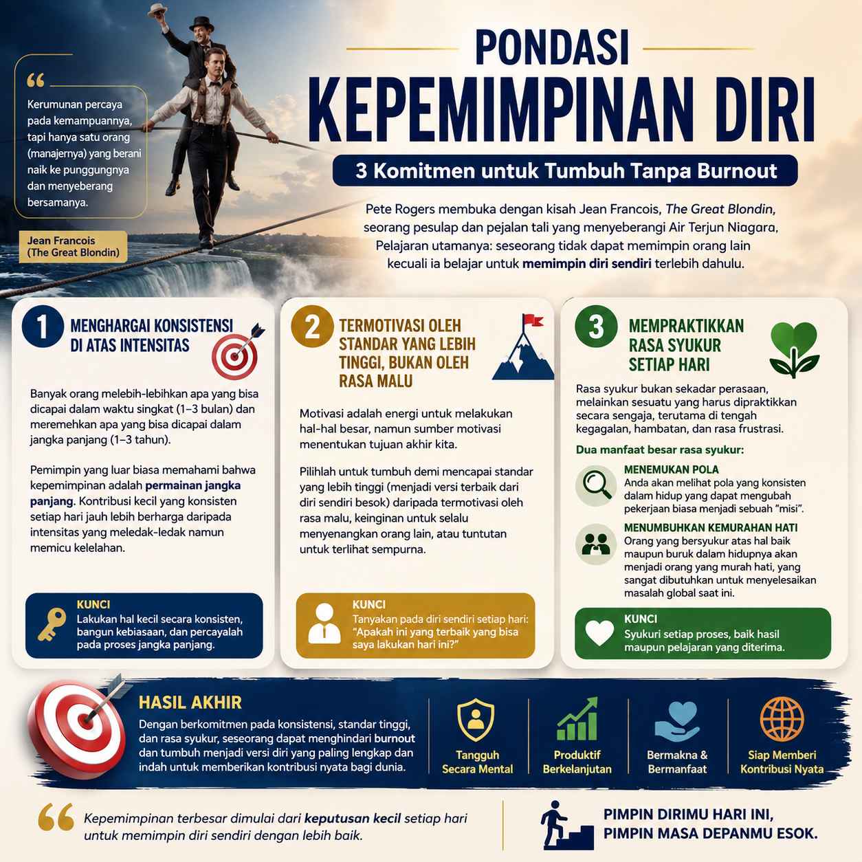 Kepemimpinan Diri Menjadi Fondasi Utama